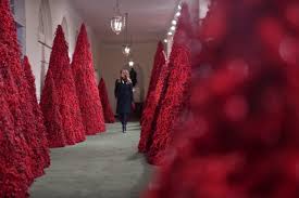 Check spelling or type a new query. Melania Trump S 2018 White House Christmas Decorations Include Red Trees Of Death