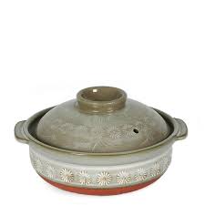 Clay cooking pot with lid, clay pots for cooking, earthenware rice pots, unglazed twice baked traditional casserole for cooking on stove top, vintage portuguese terracotta roaster (medium) 1.0 out of 5 stars 1. Ceramic Hana Mishima Donabe Clay Pot Casserole Taiko Enterprises Corp
