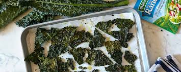 Ranch Kale Chips Recipe Hidden Valley Ranch Recipe Kale Chip Recipes Kale Chips Healthy Snacks
