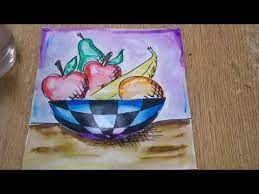 Improving the quality of life through design some people look for beautiful place others make a place beautiful. Kids Art Project Still Life Drawing Fruits Drawing Drawing For Kids Still Life Drawing