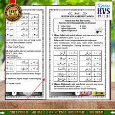 07:35 anak anak yuk kita mulai belajar al quran karena sesuai dengan hadist rosullullah yang artinya: Buku Pedoman Tajwid Ghorib Musykilat Shopee Indonesia