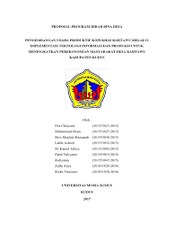 Contoh Proposal Phbd Sketsa