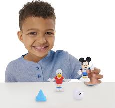Amazon.com: Mickey Mouse 2 Articulated Figurines 7.5 cm with Accessories,  Various Designs Available, Toy for Children Aged 3 Years, MC04 : Toys & ...