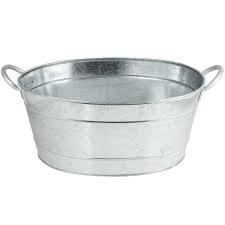 Let me show you how to age new galvanized containers using only 3 household ingredients. Tablecraft Metal Beverage Tub 5 5 Gallons Webstaurantstore