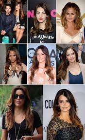 Top 2 Celebrity Sombre Hair Colors 2014 Spring Dark Brown Medium Reddish Brown On Top Sombre Hair Sombre Hair Color Hair Color