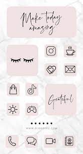 Need this icon in another color ? App Icons Ios 14 Pink Black Aesthetic Icon Pack App Covers Ios 14 Widgets Aesthetic Pink Iphone Home Screen Ios14 Blog Pixie App Icon Iphone Wallpaper App Homescreen Iphone