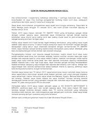 Cerita Pengalaman Masa Kecil Pdf
