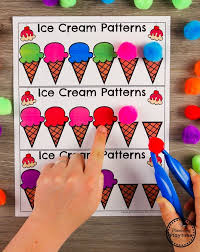 Preschool Patterns Game Ice Cream Colors Preschool Preschoolcenters Summerpreschool Icecrea Preschool Planning Preschool Patterns Preschool Pattern Games