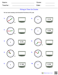 Time Worksheets Time Worksheets For Learning To Tell Time Time Worksheets Clock Worksheets Telling Time Worksheets
