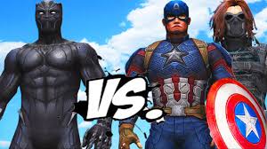 Now it's time for black panther vs. Black Panther Vs Captain America Winter Soldier Youtube