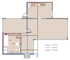 Construction drawings are instructions that a designer has drawn up to translate the owner's ideas, tell you what materials, parts, and pieces you need for a project. House Plumbing Drawing