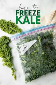How To Freeze Kale Recipe In 2021 Freezing Kale Frozen Yummy Vegetable Recipes