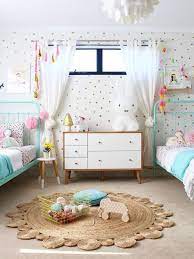 Shared Girls Bedroom Ideas Four Cheeky Monkeys Shared Girls Bedroom Kids Bedroom Decor Girl Room While function and aesthetics play a significant part in almost it can be a daunting experience to consider so many factors while designing the most vibrant room of your home.