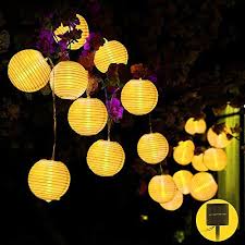 Guirlande Solaire Exterieure20 Led 4 5 Metres Lampions Chaine Solaire Guirlan Guirlande Solaire Exterieur Guirlande Solaire Decoration Interieure Et Exterieure