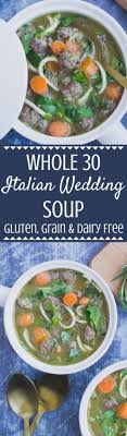 Healthy Italian Wedding Soup Recipe Italian Wedding Soup Wedding Soup Whole Food Recipes