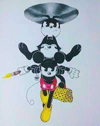 Mscreepygreen20: “I did a sonicX screenshot thing but with Mickey, oswald x  felix HD phone wallpaper | Pxfuel