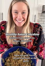 Healthy Asian Coleslaw Recipe (Gluten-Free, Vegan)