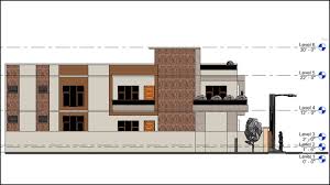 G 1 3d House Side Section View Revit File Is Given Here The Two Story House Side Section Is Given The 3d Side Section De House Siding House Residential House
