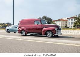 Image result for Red 1950 Truck