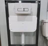 HDPE Plastic Wall Hung Hidden Water Tank Toilet with Iron ...