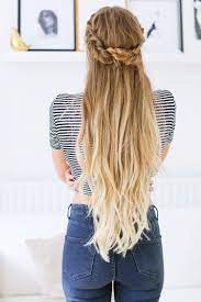Fishtail Half Updo Hairstyle Coiffure De Bal Style De Cheveux Jolie Coiffure