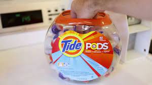 There are three chambers so the detergent, remover, and brightener stay separate until you're ready to wash.the pod is made of a film which magically disintegrates when it comes in. How To Use Tide Pods Youtube