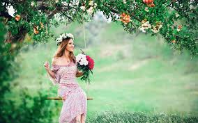Choose from our handpicked wallpaper images perfect for girls. Girls And Flowers Wallpapers Wallpaper Cave