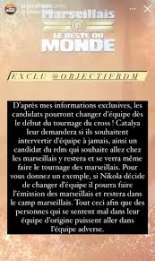 L'ex d'adixia a ensuite accusé un de ses camarades, julien bert , d'être responsable de son éviction : Les Marseillais Vs Le Reste Du Monde 6 Cette Nouvelle Regle Qui Va Bouleverser L Aventure