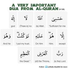 It is basically based on repetition of the section you want to. Daily A Hadith On Twitter A Very Important Dua From Quran 9 129 In With Easy Way To Memorize Ask Your Friends N Family To Memorize Http T Co 6jmopaftsv