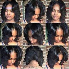 Middle Part Layered Bob Gigglz Bob Hairstyles Curly Bob 20 Showiest Bob Haircuts For Black African Quick Weave Hairstyles 27 Piece Hairstyles Bob Hairstyles