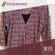 Dress Barn Pull Over Blouse With Images Dress Barn Dresses Dress Barn Tops Blouse