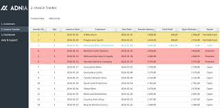 Download issue tracking log template. Invoice Tracker Excel Template Adnia Solutions