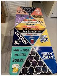 Painted Pong Table Frat Beer Pong Table Beer Pong Table In 2020 Beer Pong Table Painted Beer Pong Tables Diy Beer Pong Table