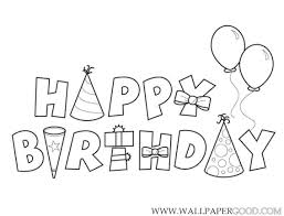 38+ happy birthday balloons coloring pages for printing and coloring. Happy Birthday Daddy Coloring Pages Free Printable