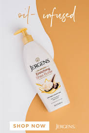 Jergens enriching shea butter moisturizing lotion hydrates skin and boosts sheen, leaving it three times more radiant. Jergens Oil Infused Shea Butter Moisturizer Skincare Infographic Shea Butter Moisturizer Best Moisturiser For Face