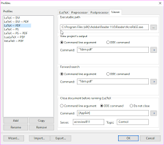 Log in with adobe id Texniccenter Adobe Reader Dc Tex Latex Stack Exchange