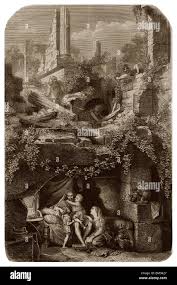 Sabinus and his wife Eponine, hidden in ...