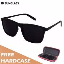 Special Price Id Sunglass Kacamata Wayfarer D Frame Pria Wanita Frame Hitam Lensa Hitam Sun 1004 01ku Eyewear Sunglasses Sunglasses Leather Handbags Tote
