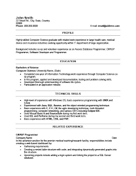 Recent Graduate Resume Template Premium Resume Samples Example