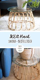 Ikea Hack Snidad Korb Als Beistelltisch Umgestalten Beistelltisch Ikea Hack Ikea