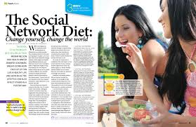 Eatingwell magazine digital edition faqs. Healthy Magazine S Article The Social Network Diet Positivity Social Networks Healthy Habits