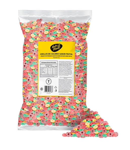 Cereales Aritos Frutados 1 Kilo