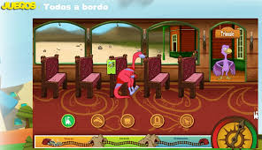 Página web con juegos de doki en español. Dinotren Todos A Bordo Recursos Educativos Digitales