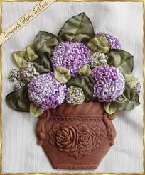 Seramik Hobi Setleri Seramik Gul Ahsap Boyama Kurdele Nakisi Icin Seramik Objeler Silk Ribbon Embroidery Ribbon Work Ribbon Embroidery