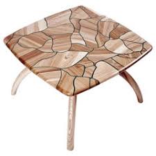 The table has a rectangular shaped tabletop and a beautiful mosaic pattern of stone mosaic tiles and a brass. Mosaic Coffee Tables 169 For Sale On 1stdibs