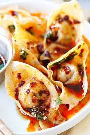 Sichuan Red Oil Wontons Rezepte Life Rezept Lebensmittel Essen Rezepte Knodel Rezept
