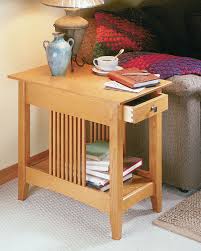 I built this with thru tenons on the legs and. Craftsman End Table Woodworking Project Woodsmith Plans