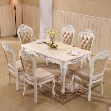 Dining table set with 6 chairs. Dining Table Natural Marble 1 5m Table Set With 6 Chairs Dining Table Marble Table Settable Dining Aliexpress