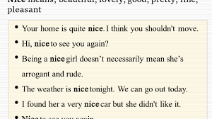 Sentences With Nice Meaning And Example Sentences English Grammar Here