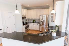 It provides a beautiful contrast against the wall color of your choice without being overly stark and white. Alabaster Kitchen 2 Cabinet Girls